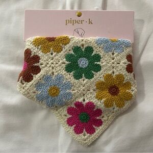 Piper Colorful Floral Crochet Head Bandana